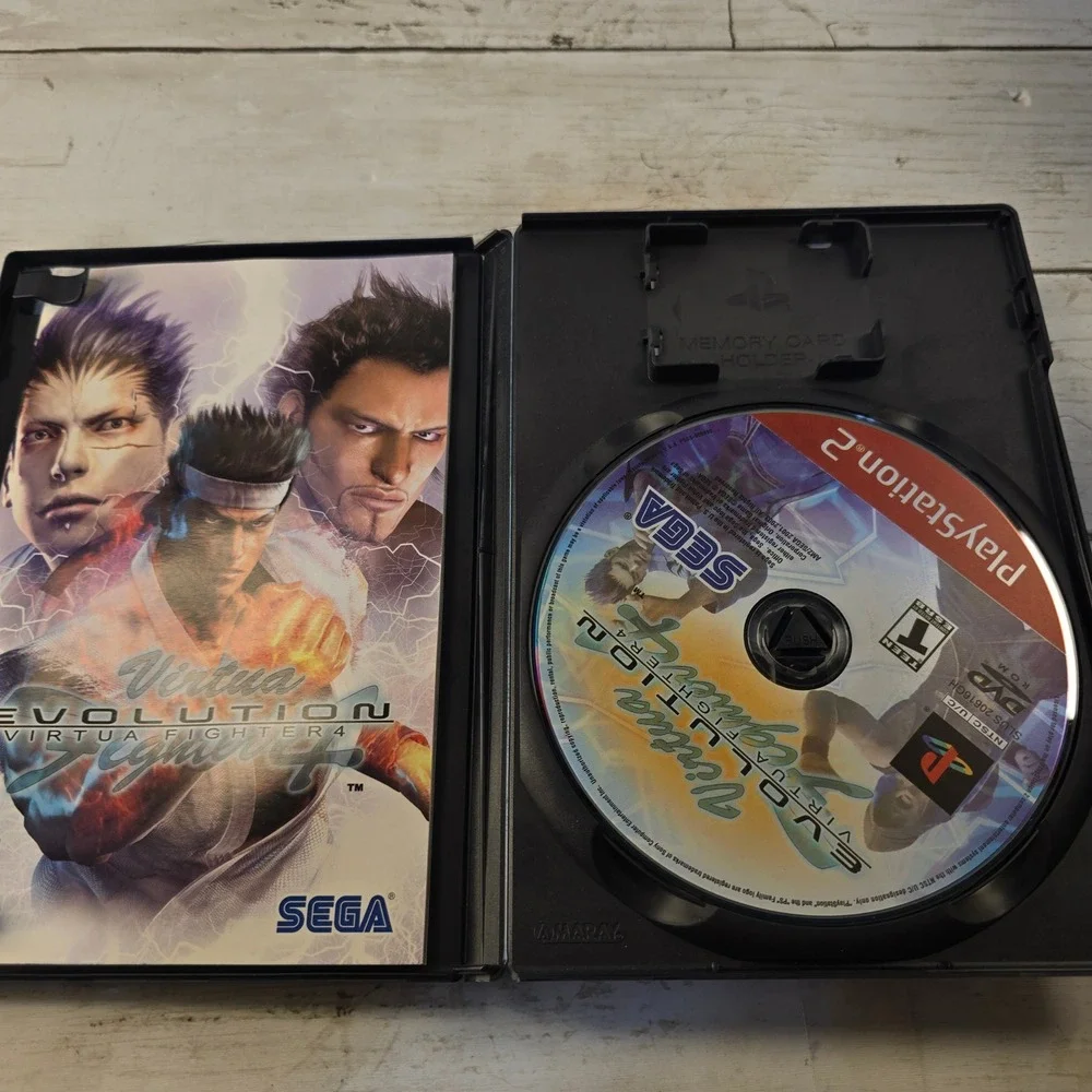 Virtua Fighter 4 Evolution Sony PlayStation 2 PS2 Greatest‎ Hits Sega FTG Game